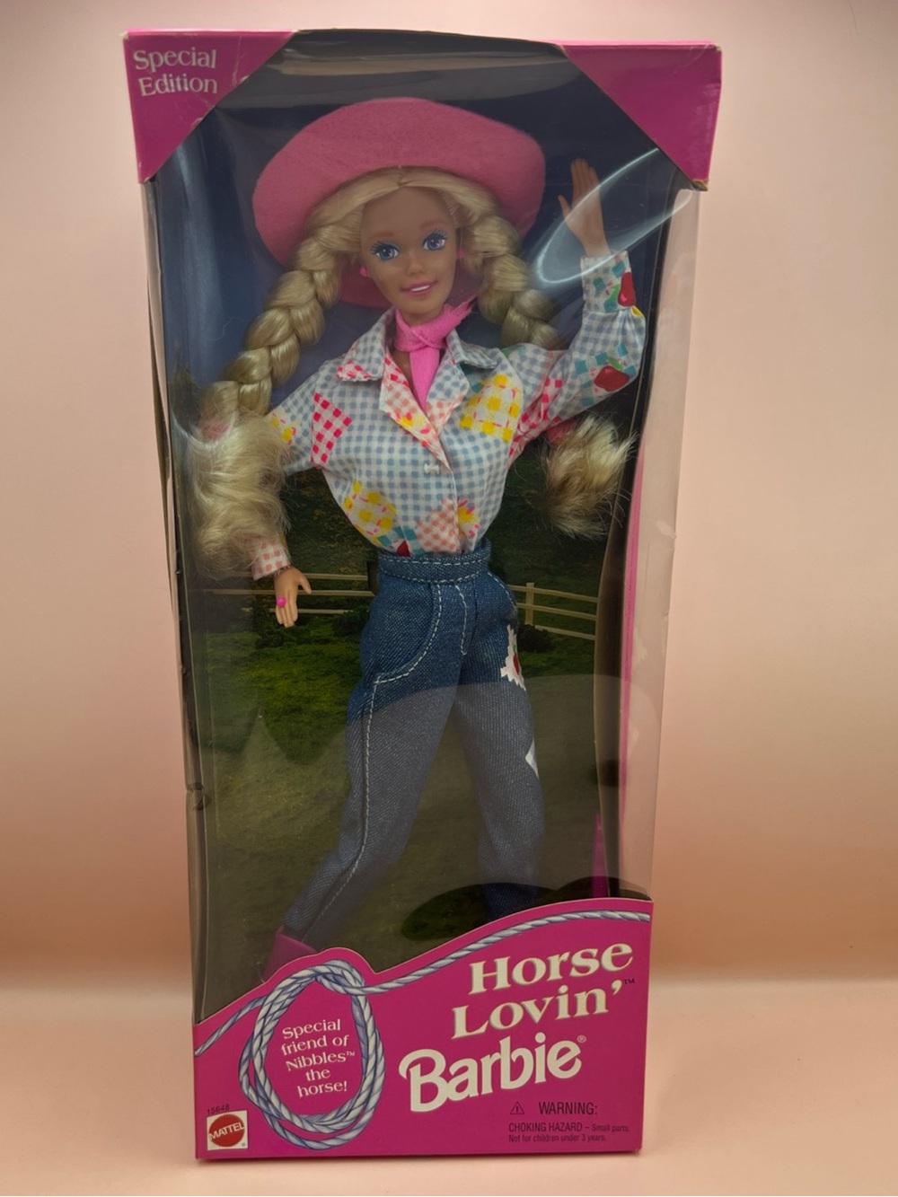 Horse Lovin' Barbie Doll 1996 Special Edition 15648 Vintage New NRFB